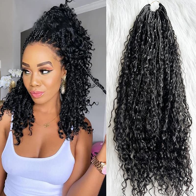 remyforte box braid extensions add hair volume