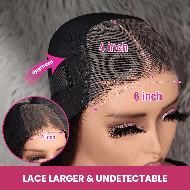 Easy Wear And Go Glueless Wigs Pre Cut Lace Silky Straight Hair Ready And Go Wigs