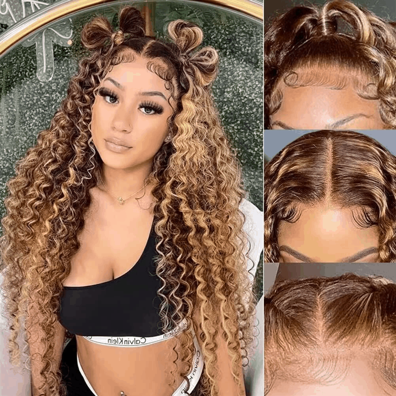 kinky curly wear and go wigs